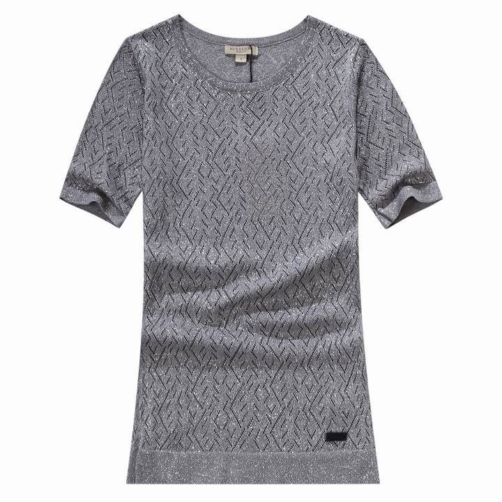 Burberry short round collar T woman S-2XL-062